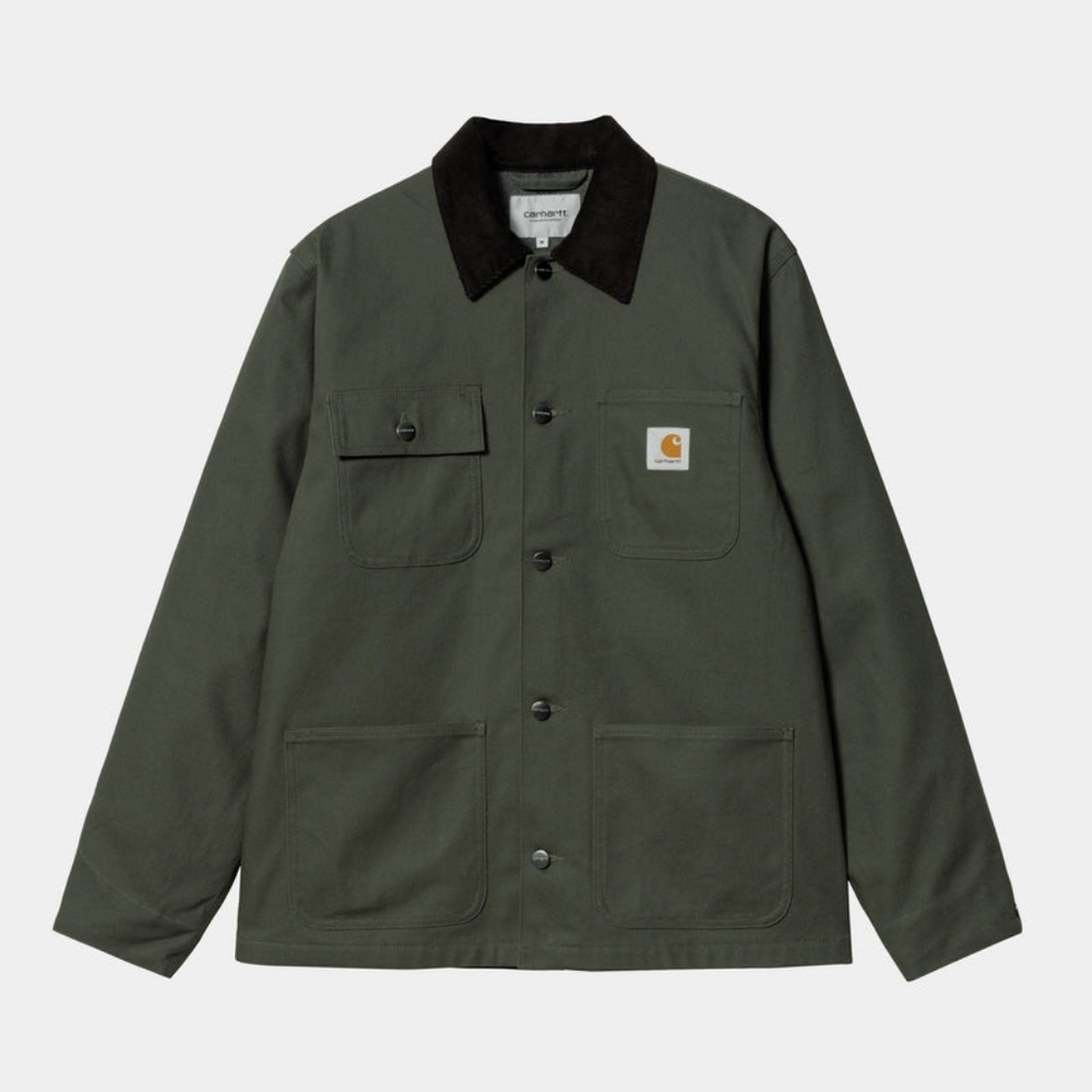 Carhartt WIP Michigan chore coat (winter) in boxwood